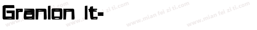 Granion it字体转换